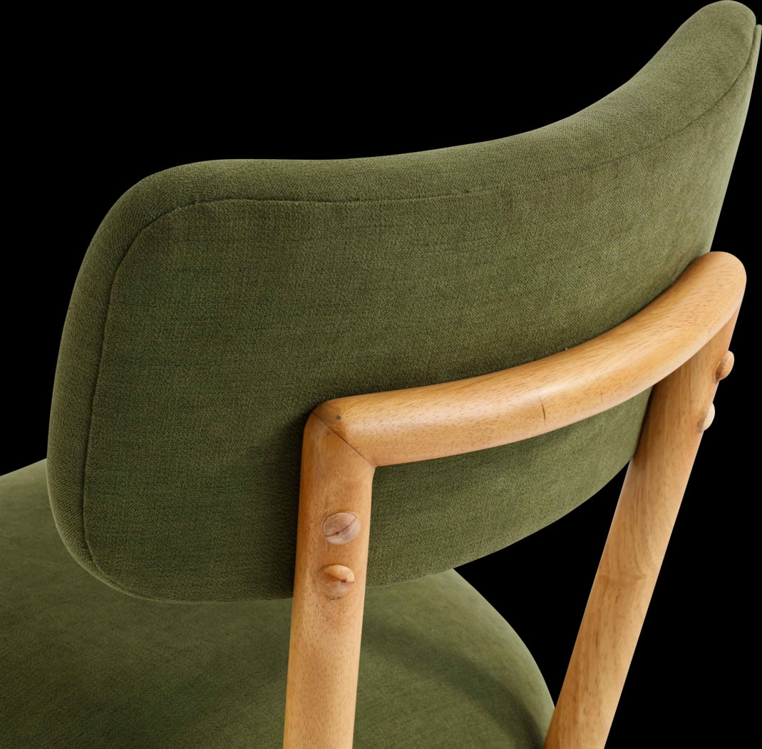 Emrick Green Dining Chair - Thumbnail - Image 6
