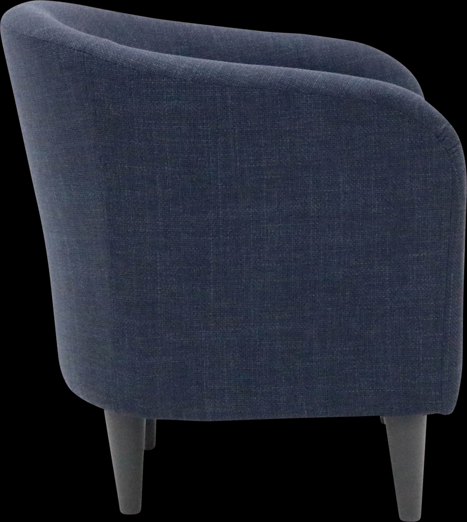 Emsabit Blue Accent Chair - Thumbnail - Image 2