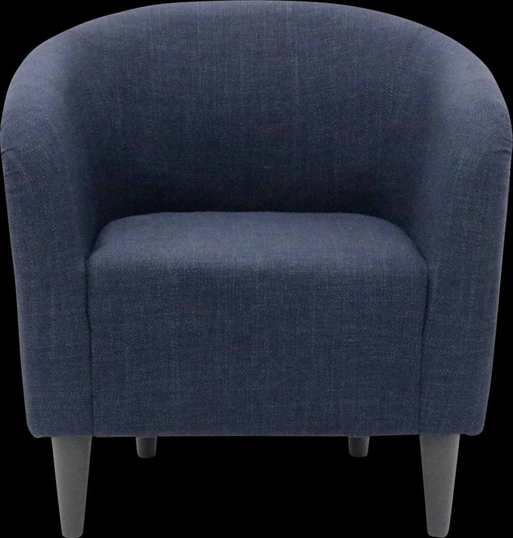 Emsabit Blue Accent Chair - Thumbnail - Image 1