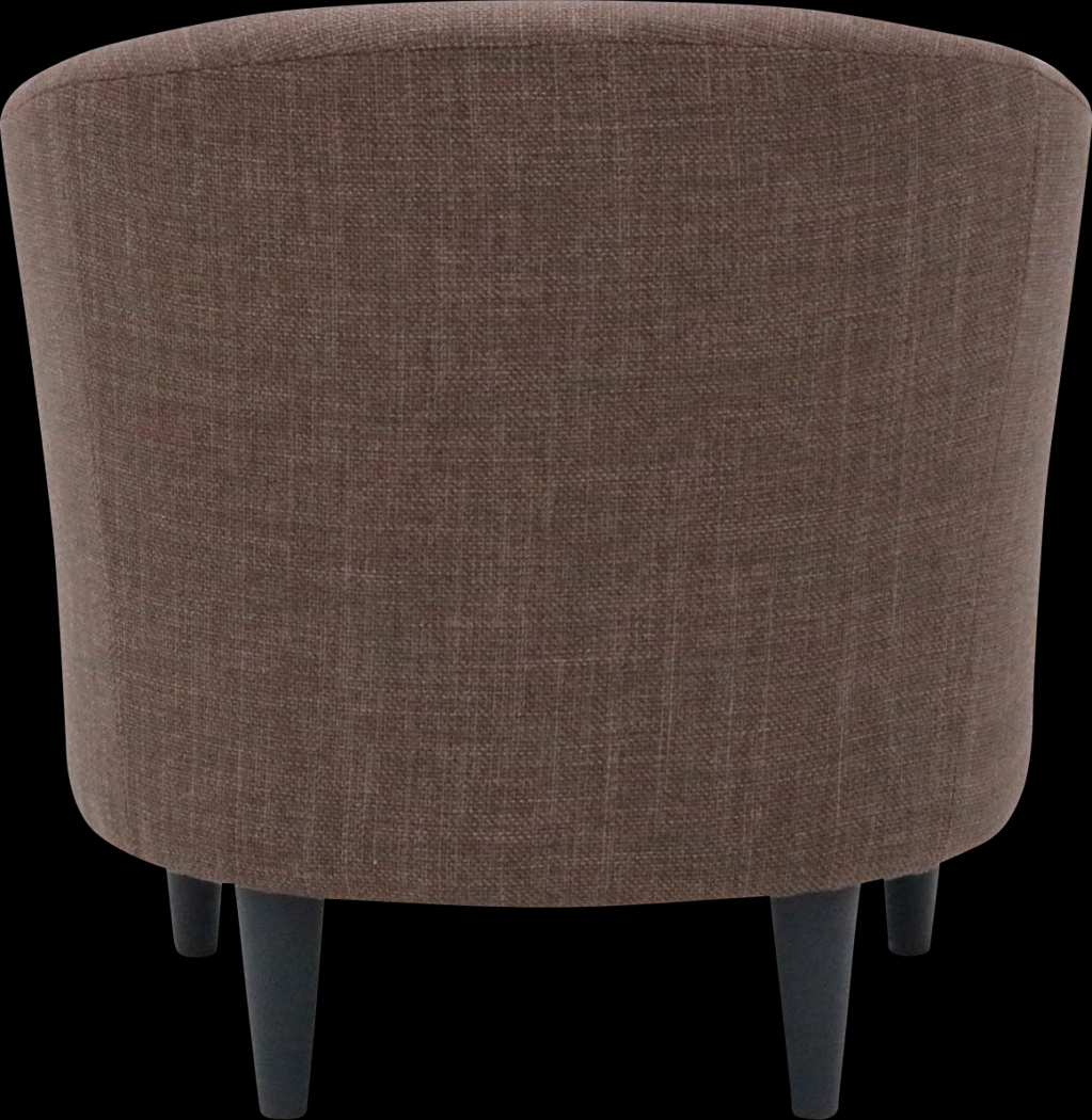 Emsabit Brown Accent Chair - Thumbnail - Image 2
