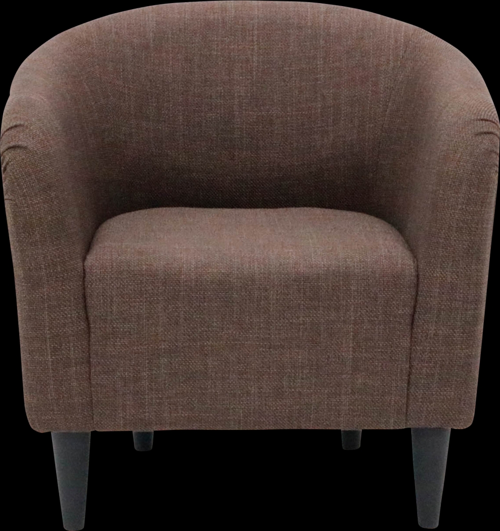 Emsabit Brown Accent Chair - Thumbnail - Image 1