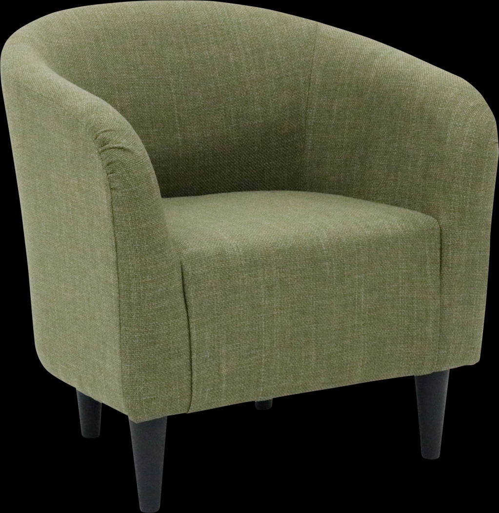 Emsabit Green Accent Chair - Thumbnail - Image 2