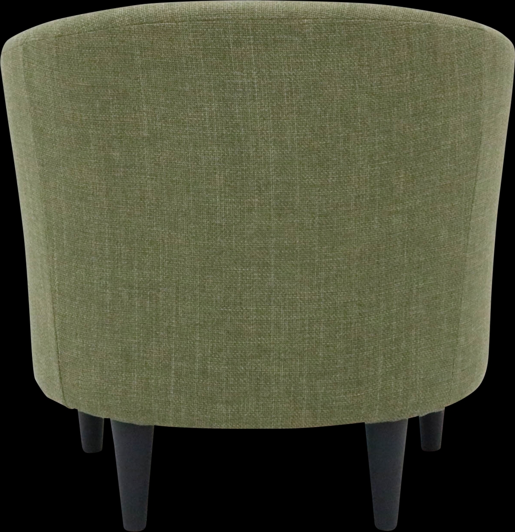 Emsabit Green Accent Chair - Thumbnail - Image 3