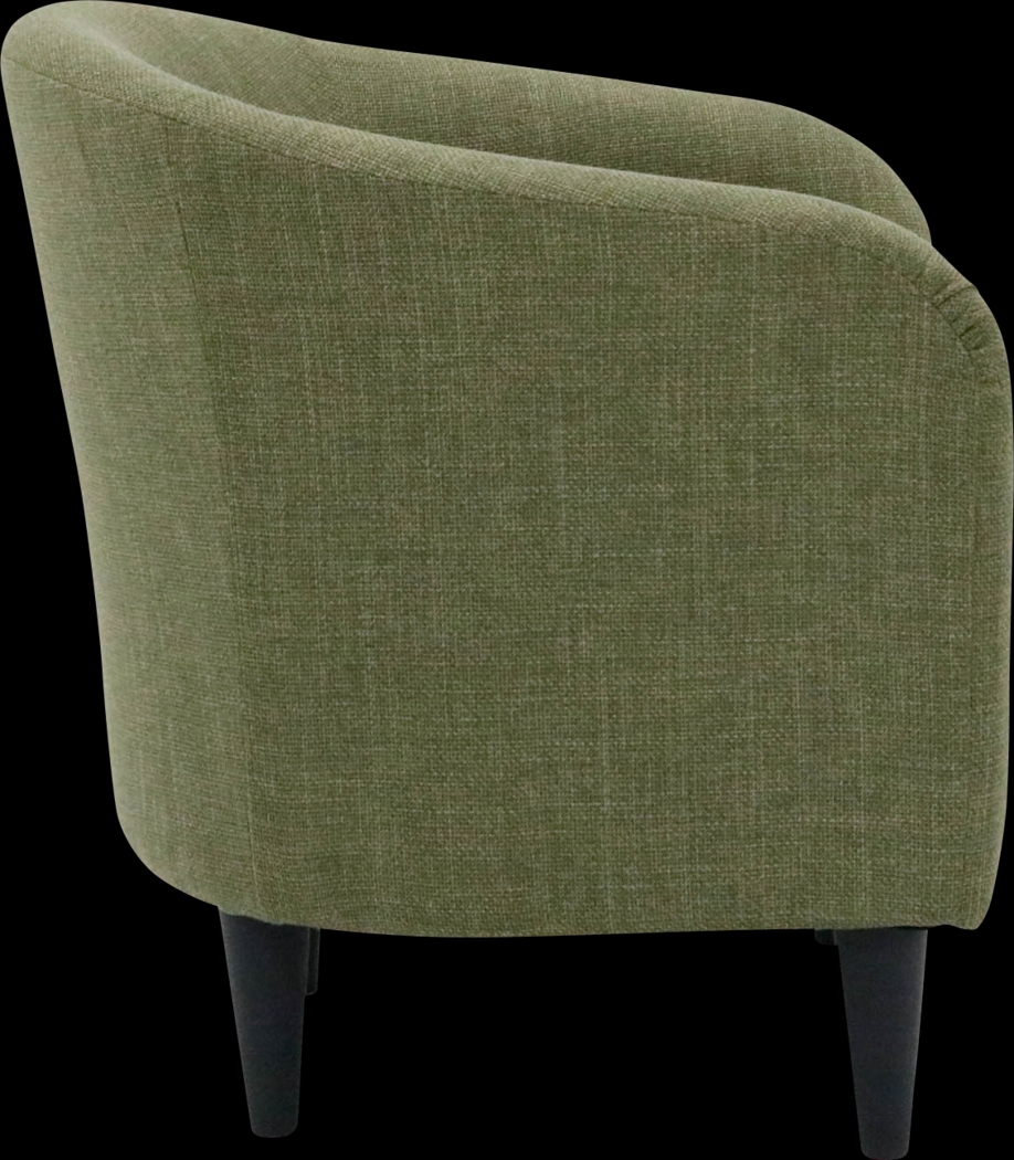 Emsabit Green Accent Chair - Thumbnail - Image 4