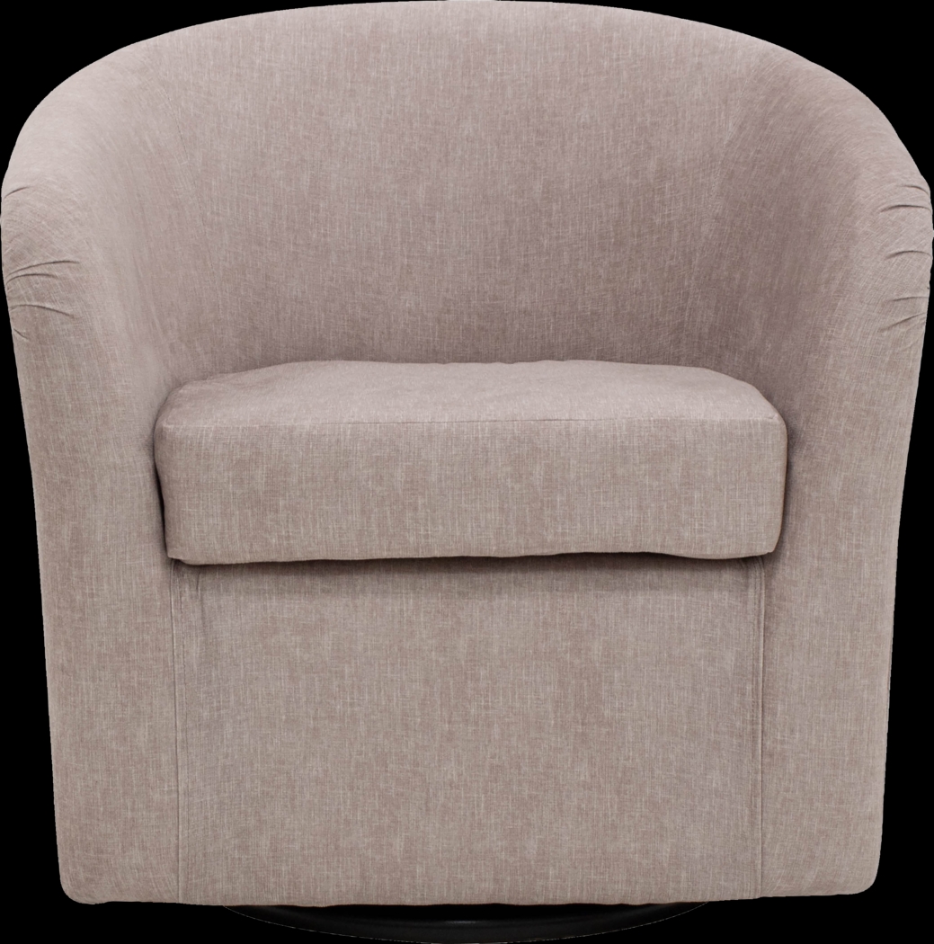 Emsabit I Pink Swivel Accent Chair - Thumbnail - Image 2