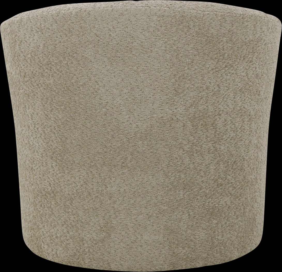 Emsabit I Ivory Swivel Accent Chair - Thumbnail - Image 2
