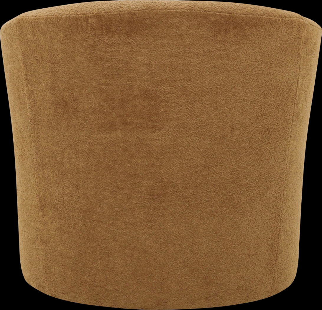 Emsabit I Orange Swivel Accent Chair - Thumbnail - Image 2