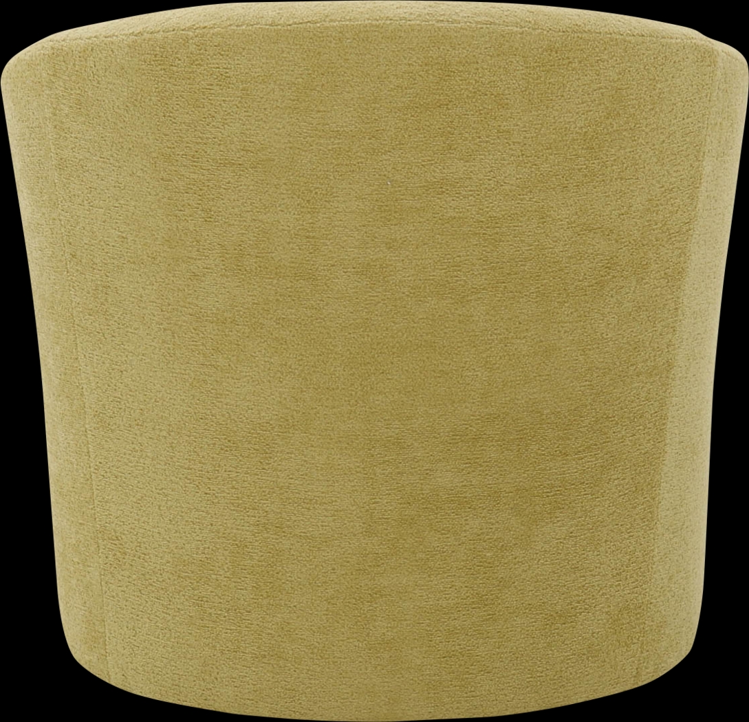 Emsabit I Yellow Swivel Accent Chair - Thumbnail - Image 4