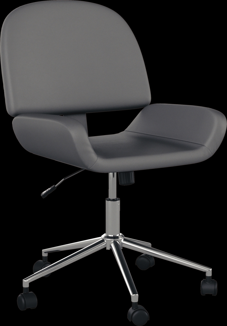 Emshoff Gray Office Chair - Thumbnail - Image 1