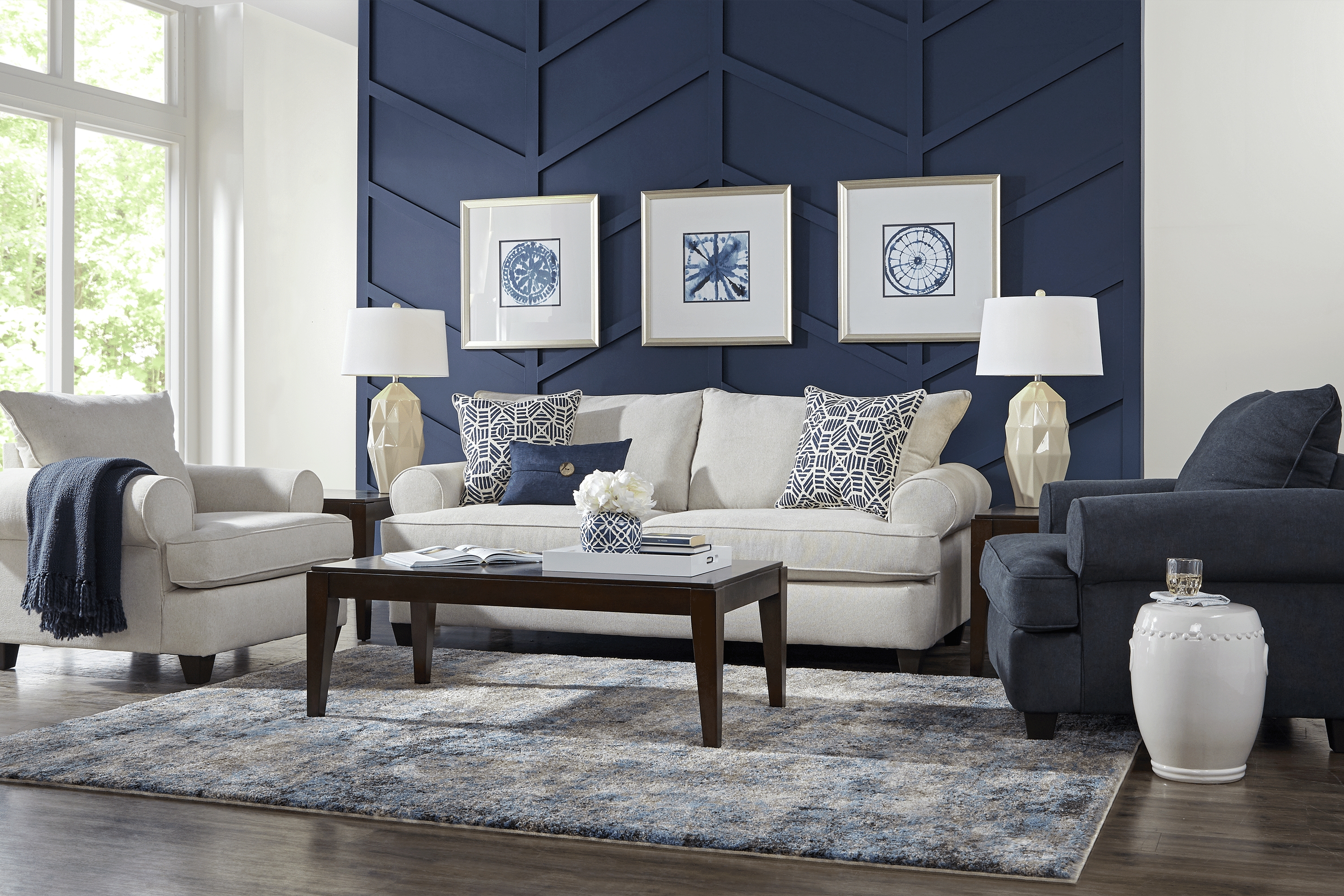 Emsworth Beige 2 Pc Living Room - Thumbnail - Image 1