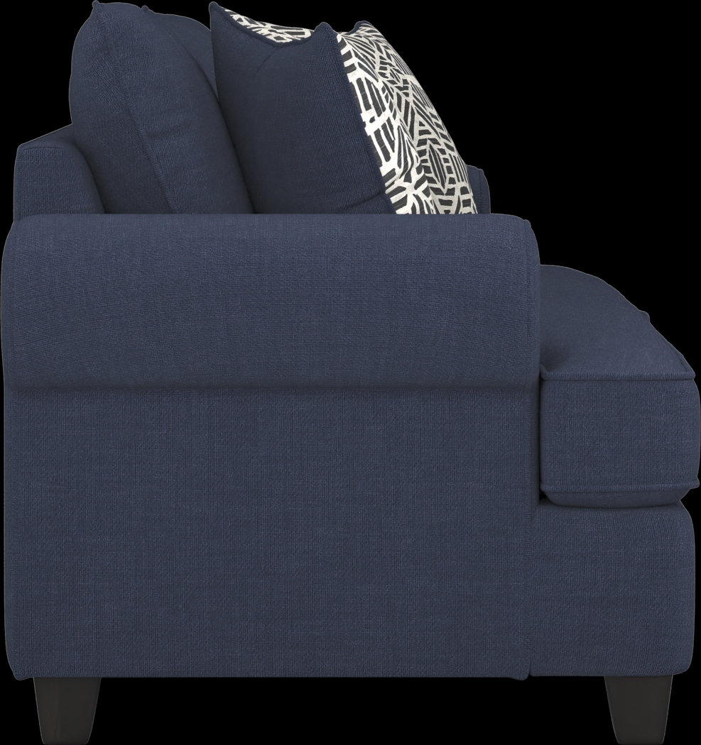 Emsworth Navy 5 Pc Living Room - Thumbnail - Image 4