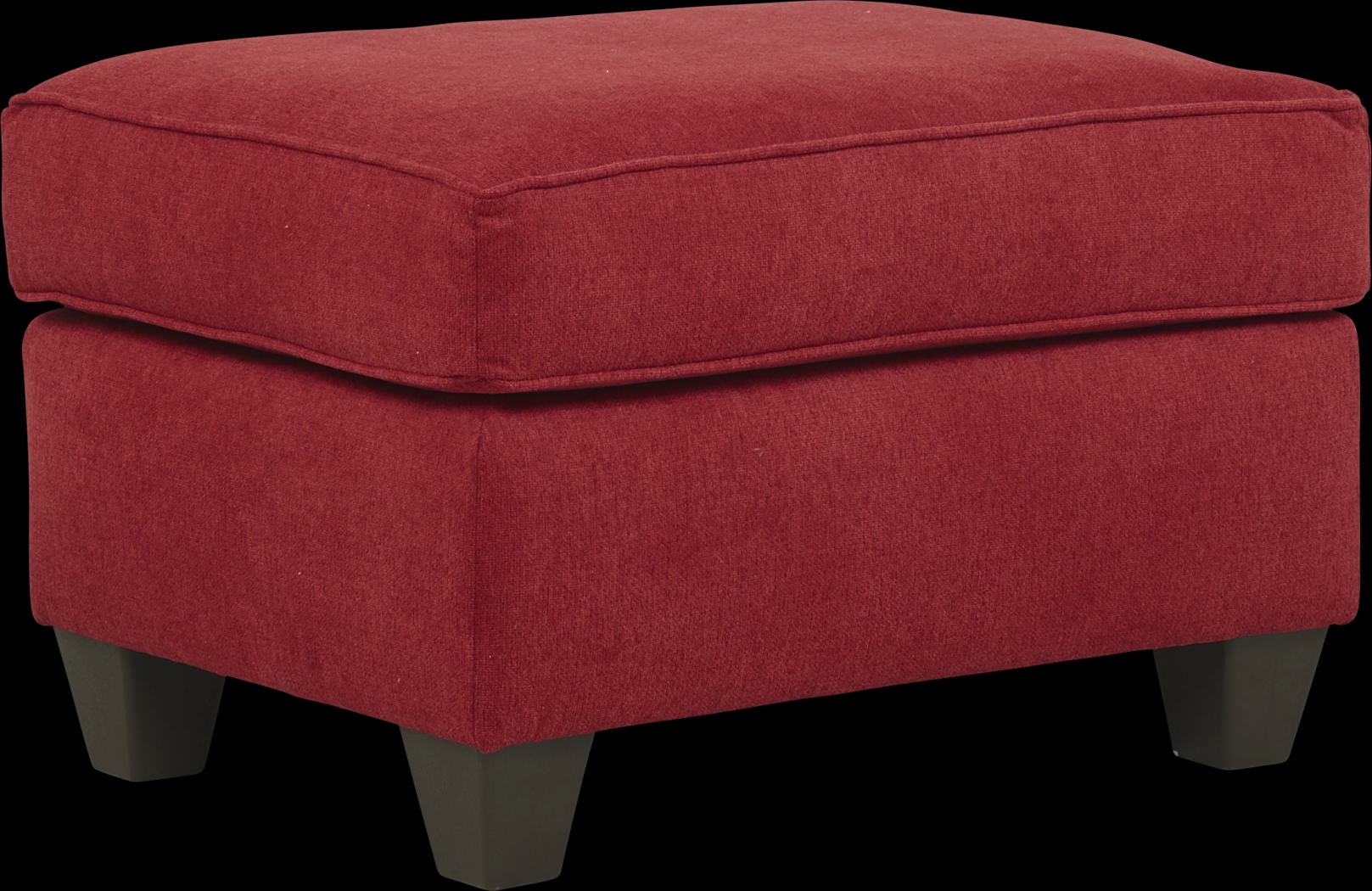 Emsworth Scarlet Ottoman - Thumbnail - Image 1