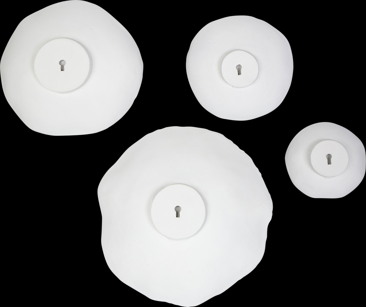 Encas White Wall Decor, Set of 3 - Thumbnail - Image 4