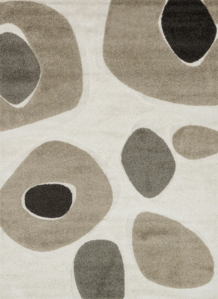 Enchant Stone Beige 7'7 x 10'6 Rug - Thumbnail - Image 1