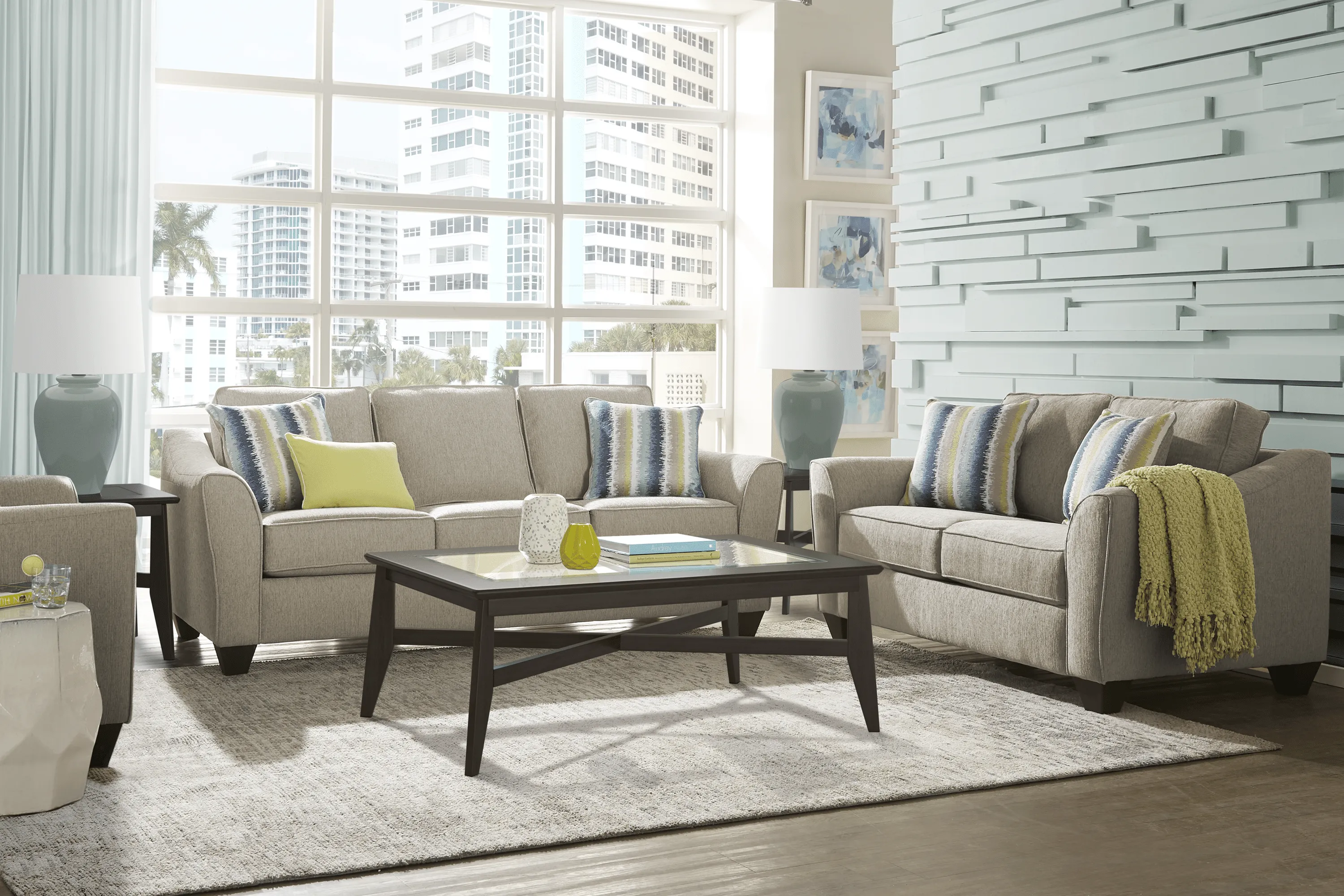 Enchanted Meadow Gray Sofa - Thumbnail - Image 2