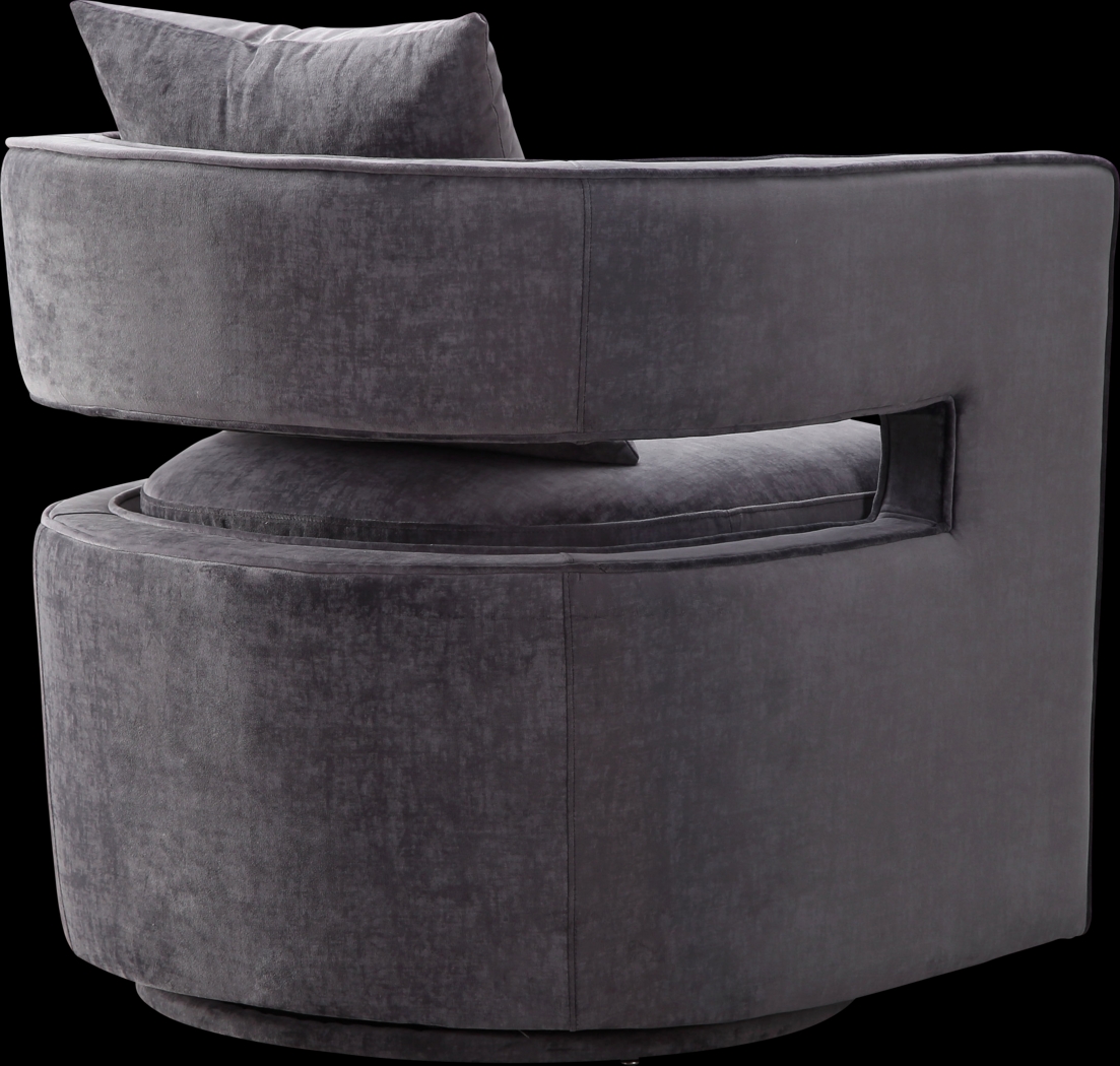 Endalyn Gray Accent Chair - Thumbnail - Image 2