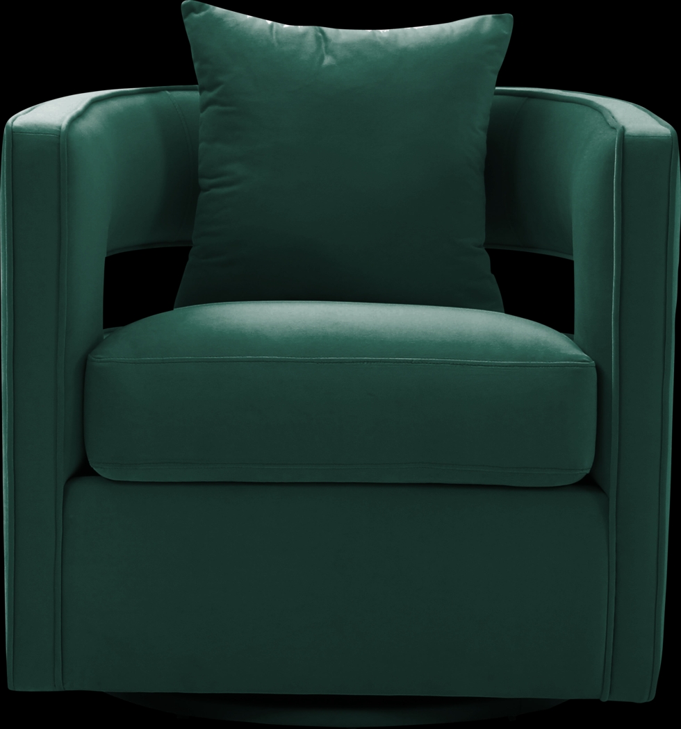 Endalyn Green Accent Chair - Thumbnail - Image 2