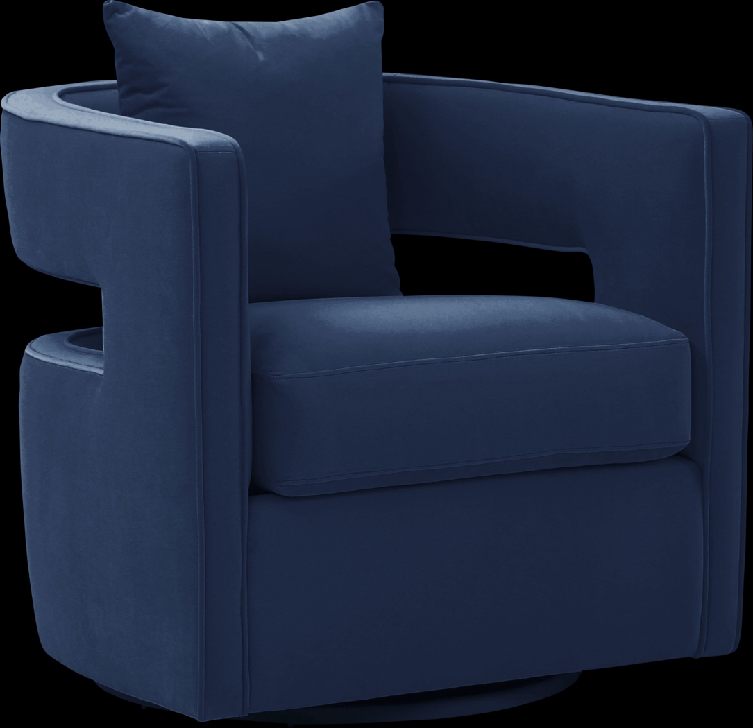 Endalyn Navy Accent Chair - Thumbnail - Image 1
