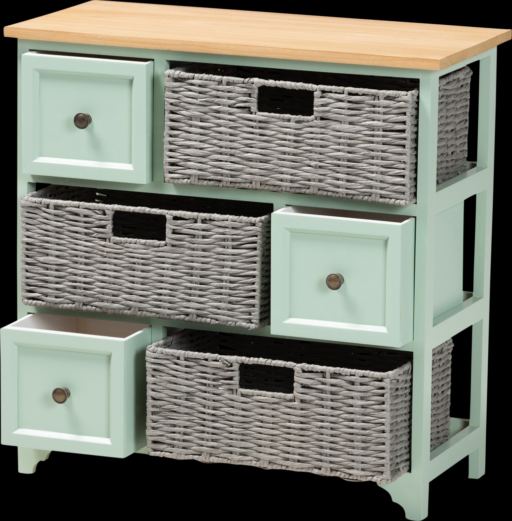 Enderby Mint Green Storage Cabinet - Thumbnail - Image 4