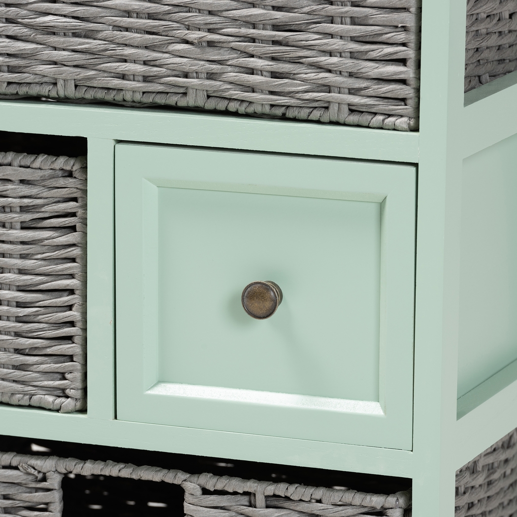 Enderby Mint Green Storage Cabinet - Thumbnail - Image 7