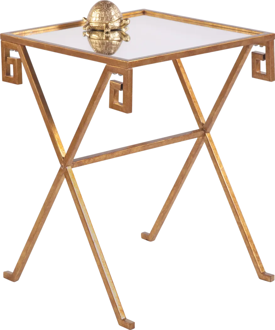 Endicott Gold Accent Table - Thumbnail - Image 1