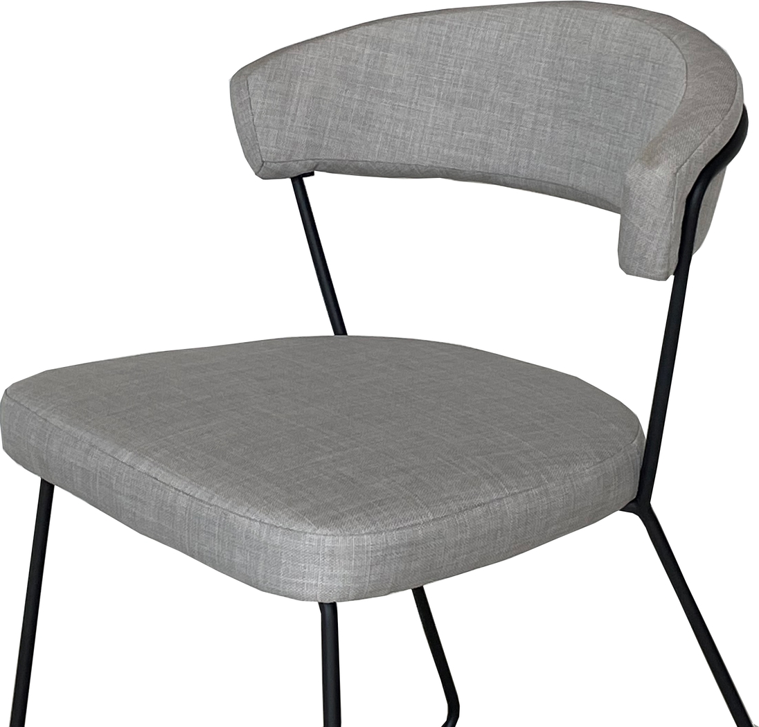 Endire Gray Side Chair, Set of 2 - Thumbnail - Image 6