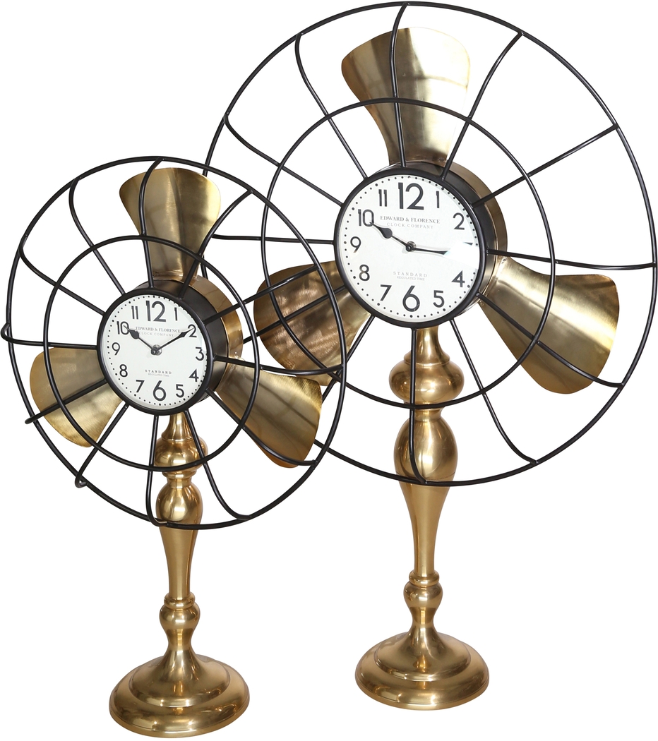 Endley Gold Large Clock - Thumbnail - Image 4