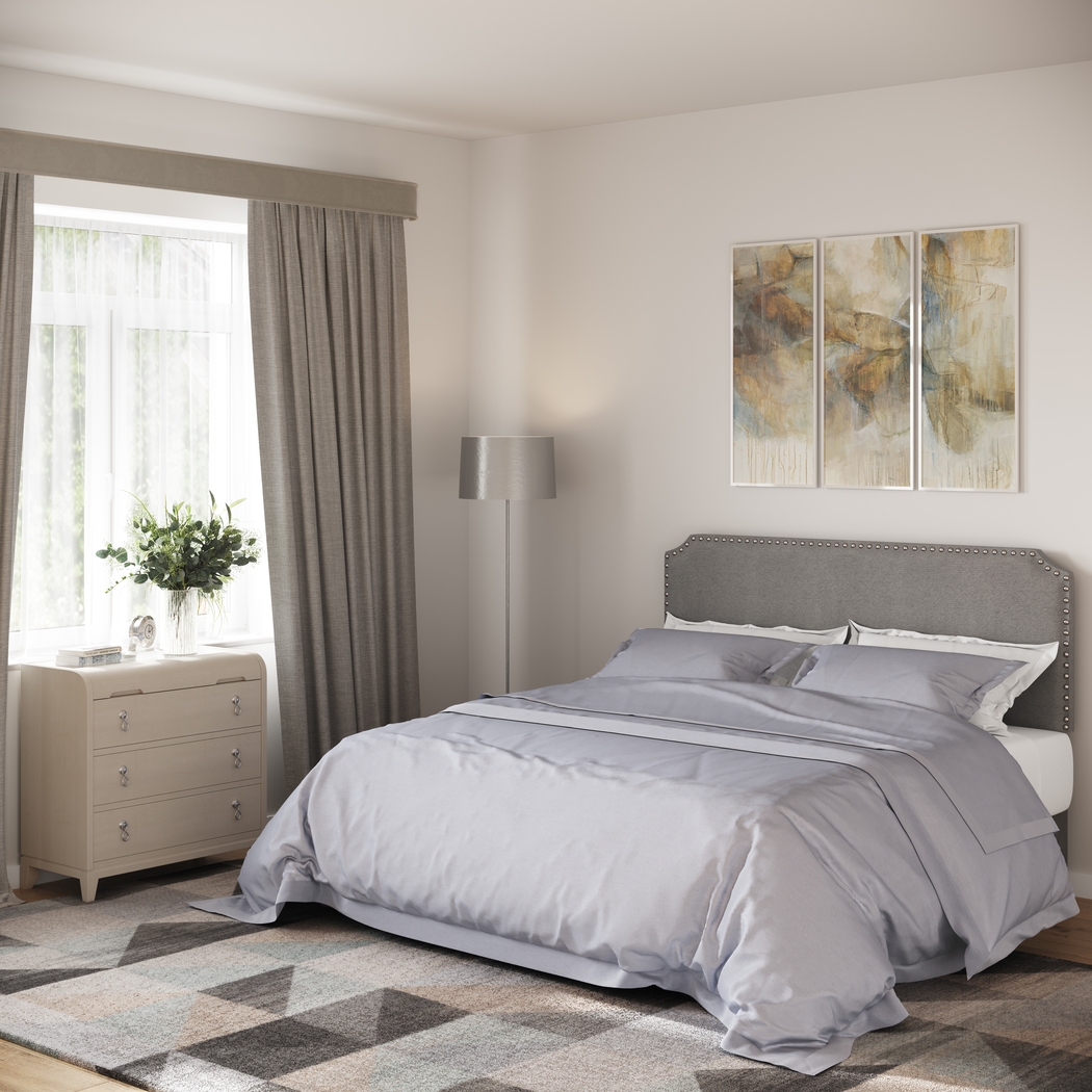 Enellor Light Gray King Headboard - Thumbnail - Image 3