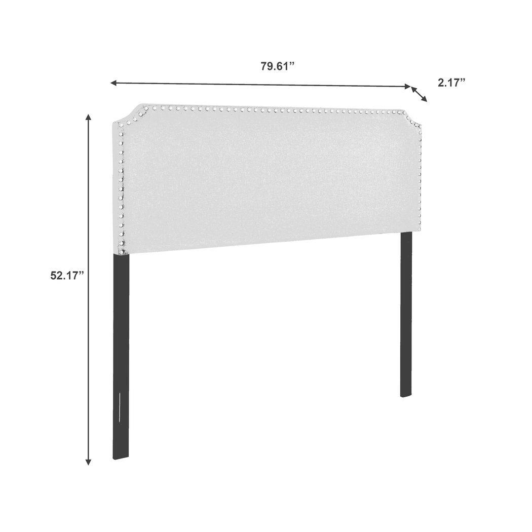 Enellor Light Gray King Headboard - Thumbnail - Image 7