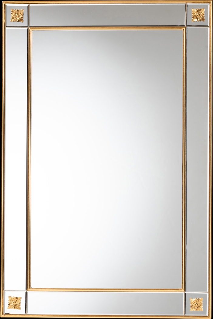 Enero Gold Wall Mirror - Thumbnail - Image 1