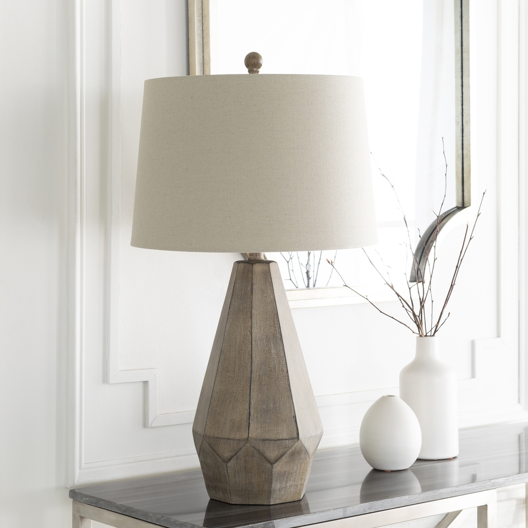 Enford Edge Charcoal Lamp - Thumbnail - Image 2