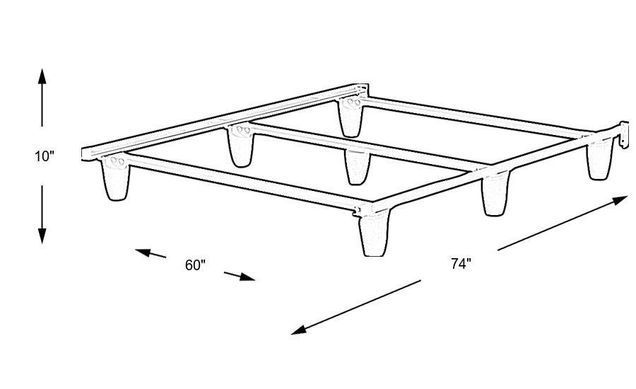 Dimension Image. Please refer to the Dimension Tab on this page for dimension details.