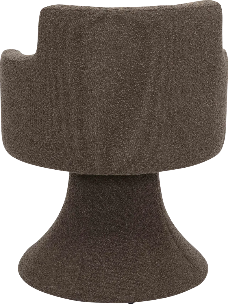 Engberg Dark Brown Swivel Arm Chair - Thumbnail - Image 3