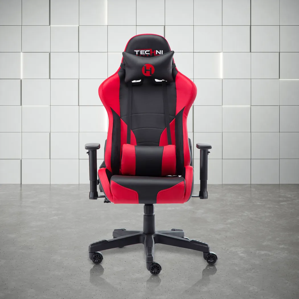 Engleshire Red/Black PC Gaming Chair - Thumbnail - Image 2