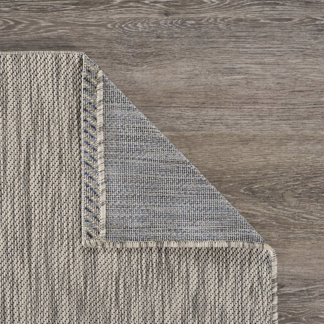 Engleto Gray/Navy 5' x 7' Indoor/Outdoor Rug - Image 6