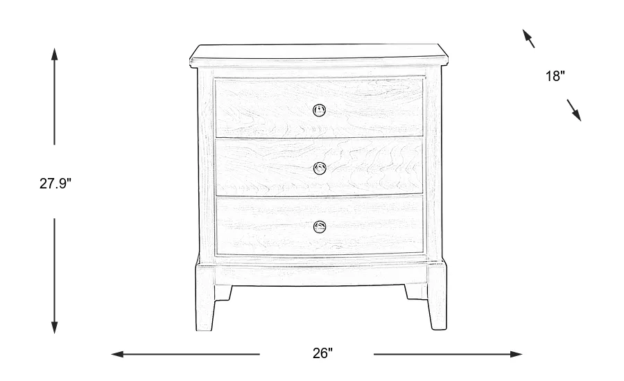 Dimension Image. Please refer to the Dimension Tab on this page for dimension details.