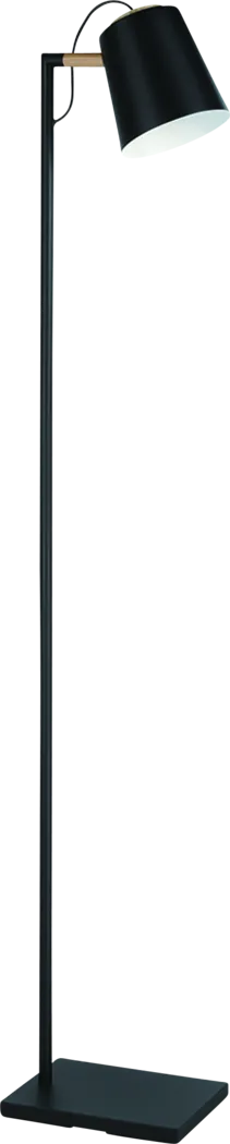 Engrich Lane Black Floor Lamp - Thumbnail - Image 1