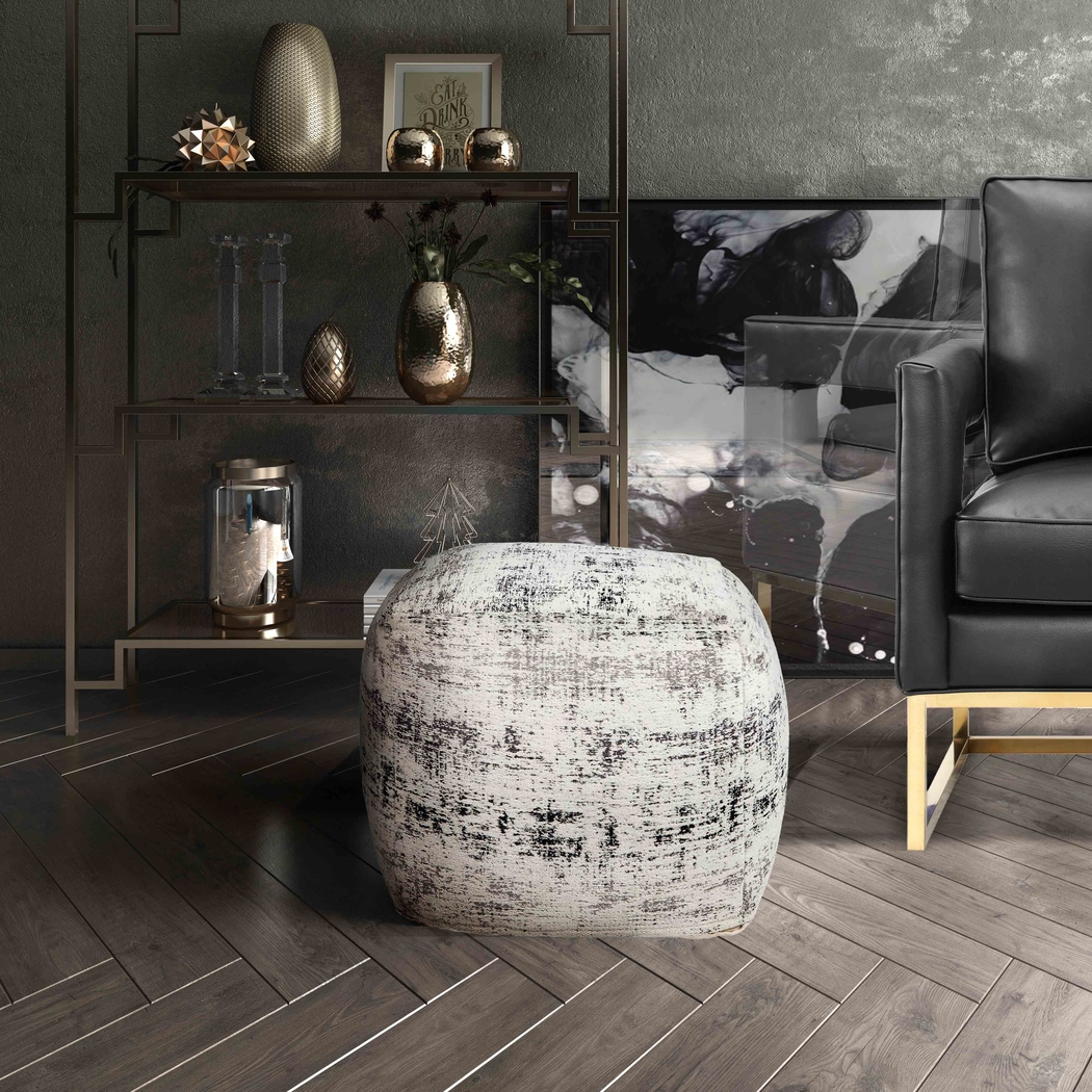 Enie Cream Pouf - Thumbnail - Image 4