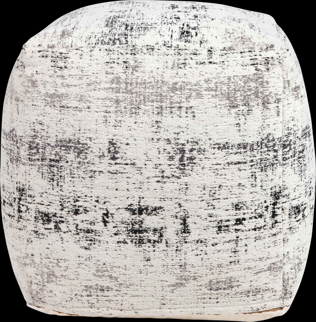 Enie Cream Pouf - Thumbnail - Image 1