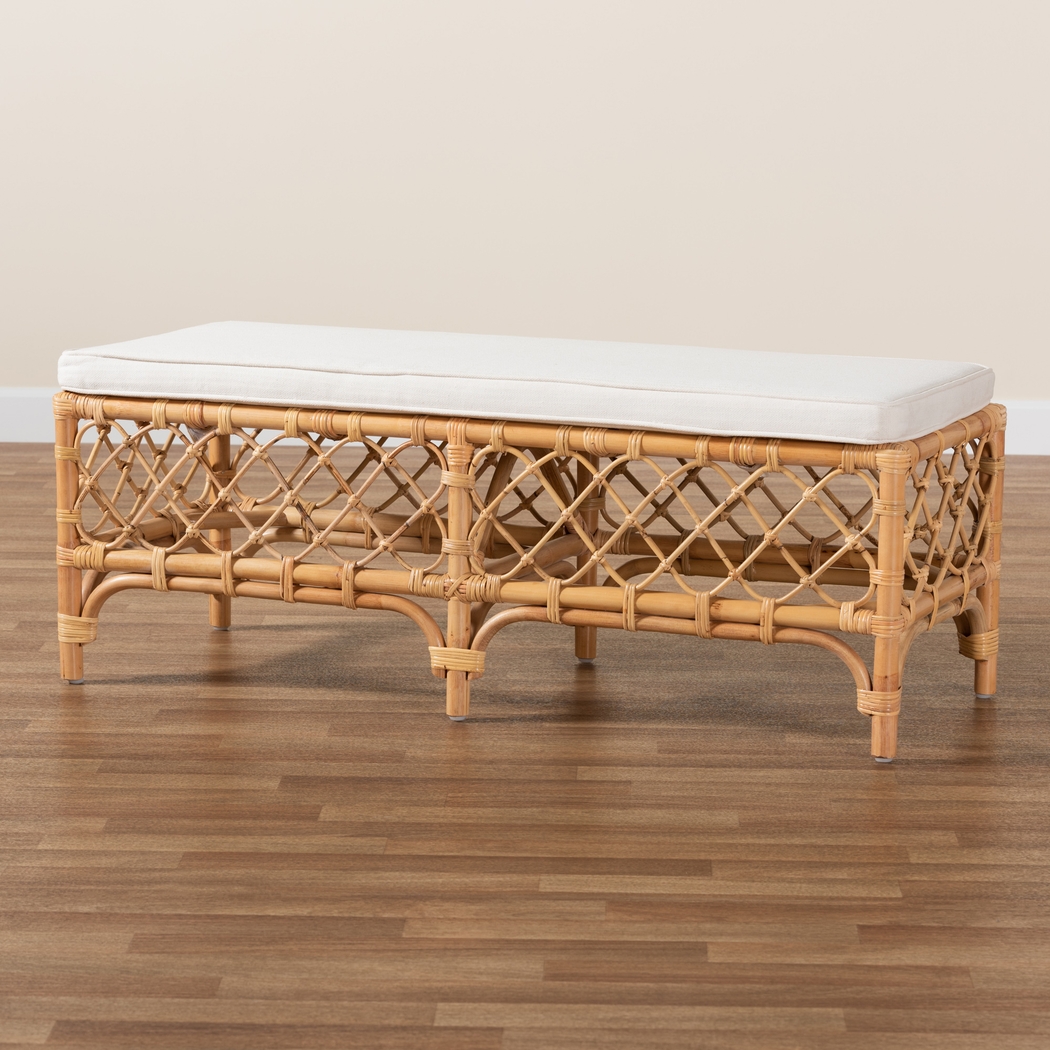 Enilan Natural Accent Bench - Thumbnail - Image 5