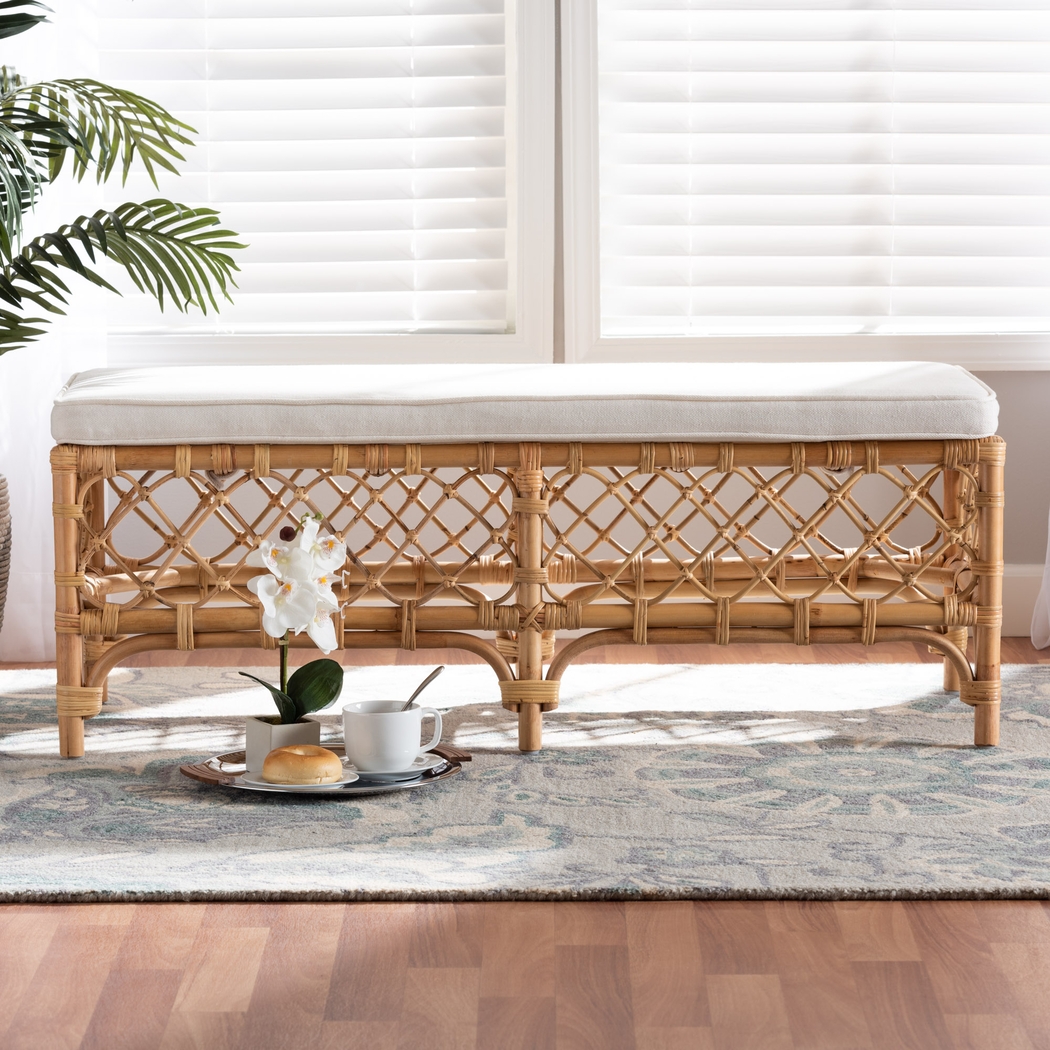 Enilan Natural Accent Bench - Thumbnail - Image 6