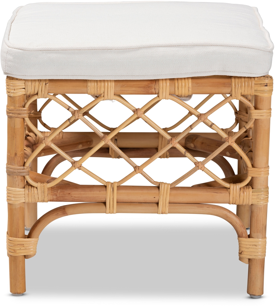 Enilan Natural Accent Ottoman - Thumbnail - Image 2