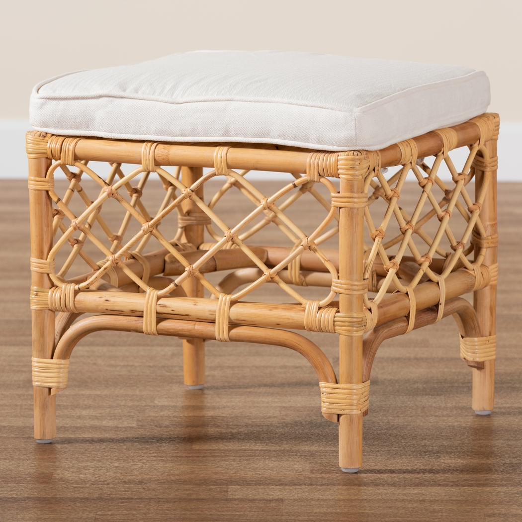 Enilan Natural Accent Ottoman - Thumbnail - Image 4