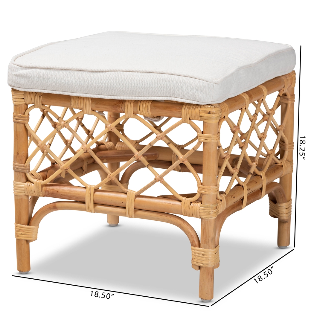 Enilan Natural Accent Ottoman - Thumbnail - Image 7