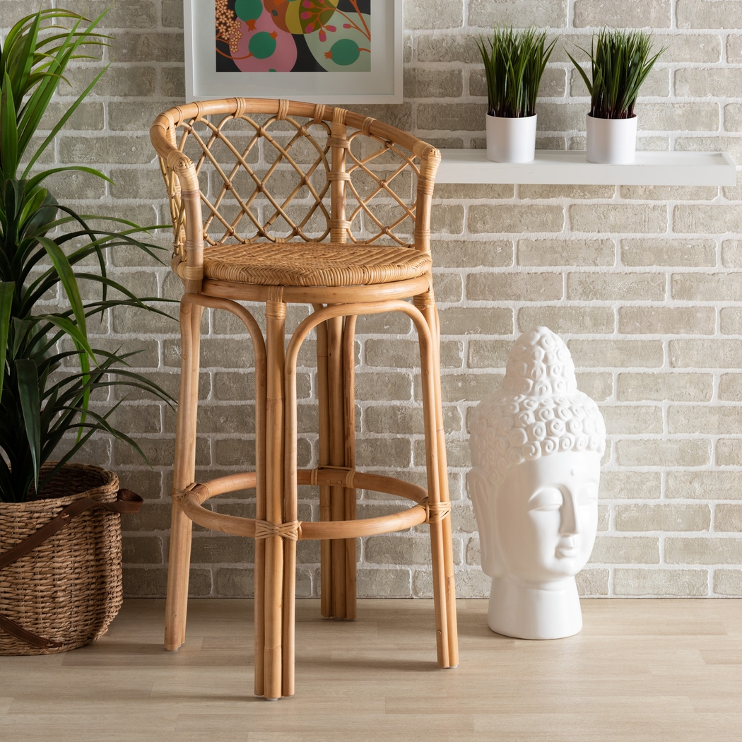 Enilan Natural Barstool - Thumbnail - Image 8