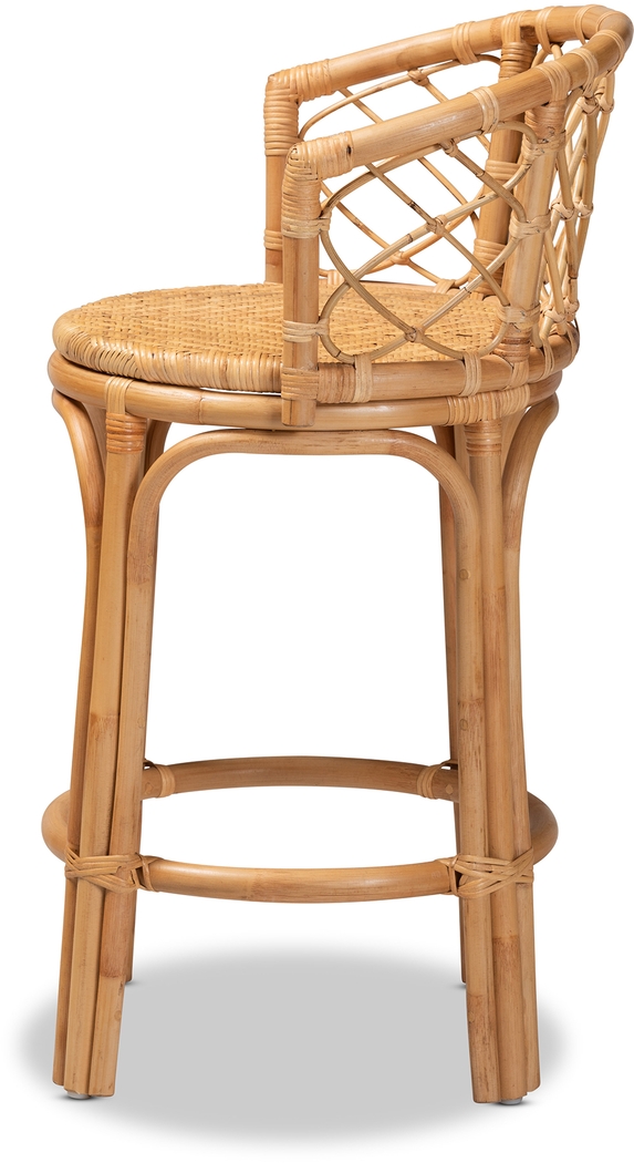 Enilan Natural Counter Height Stool - Thumbnail - Image 3
