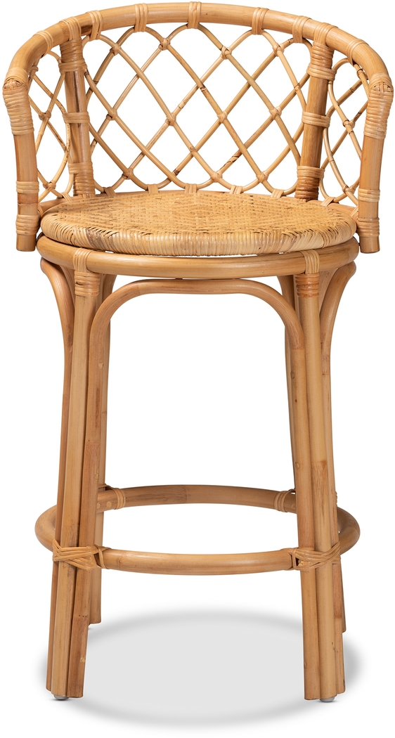 Enilan Natural Counter Height Stool - Thumbnail - Image 4