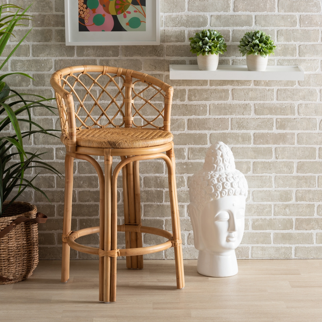 Enilan Natural Counter Height Stool - Thumbnail - Image 8