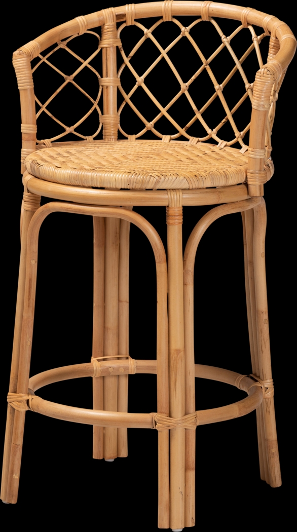 Enilan Natural Counter Height Stool - Thumbnail - Image 1