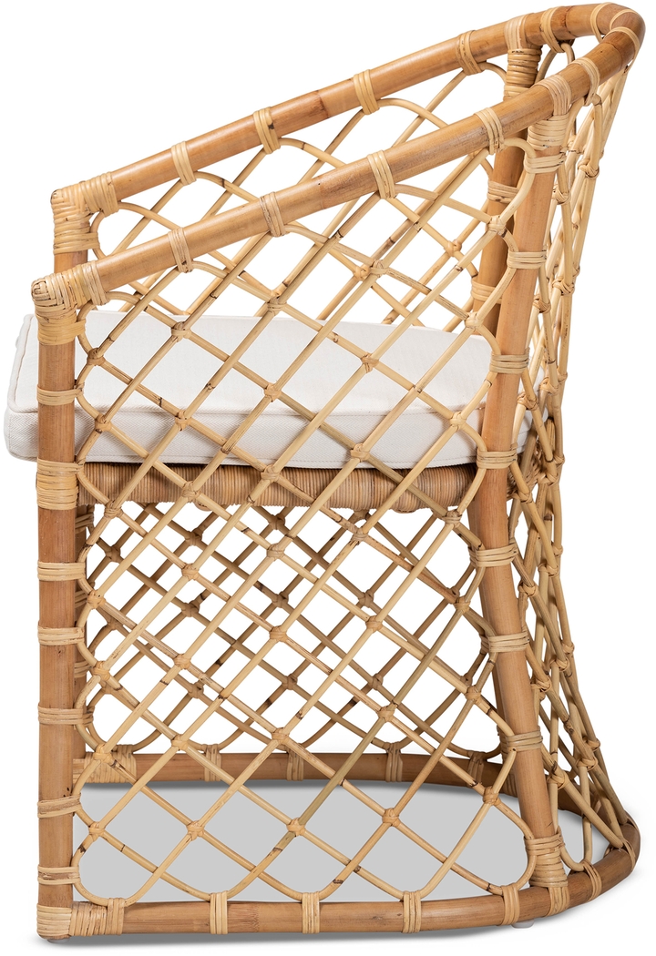 Enilan Natural Dining Chair - Thumbnail - Image 2